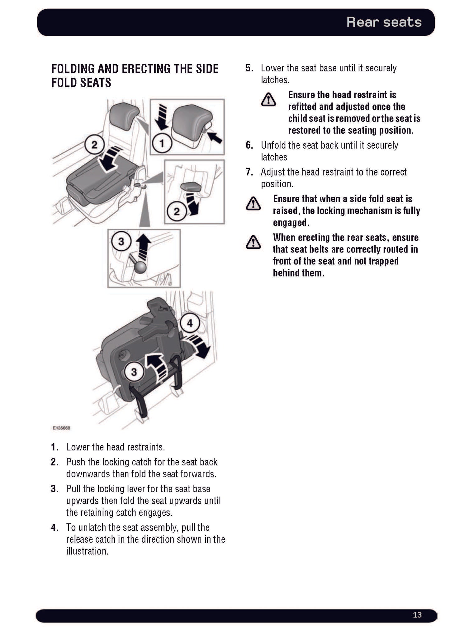 2012 Land Rover Defender Owner's Manual | English