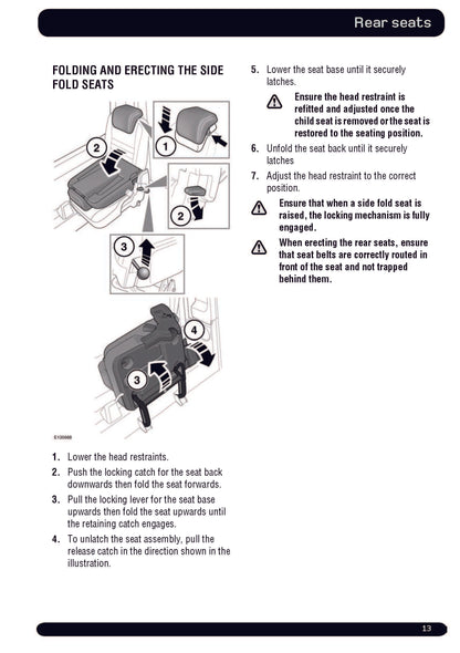 2012 Land Rover Defender Owner's Manual | English