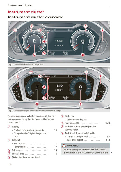 2018-2023 Audi Q3/Q3 Sportback/RS Q3/RS Q3 Sportback Owner's Manual | English