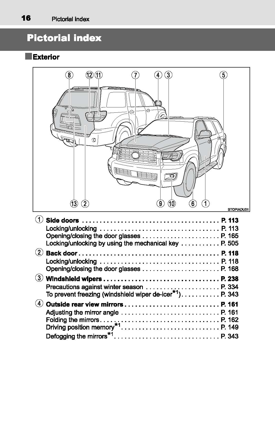 2020 Toyota Sequoia Owner's Manual | English
