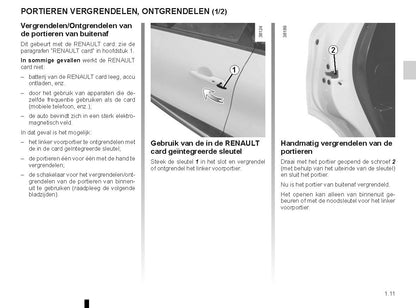 2014-2016 Renault Captur Bedienungsanleitung | Niederländisch