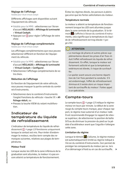 2018-2022 Audi A1 Sportback/A1 citycarver Owner's Manual | French