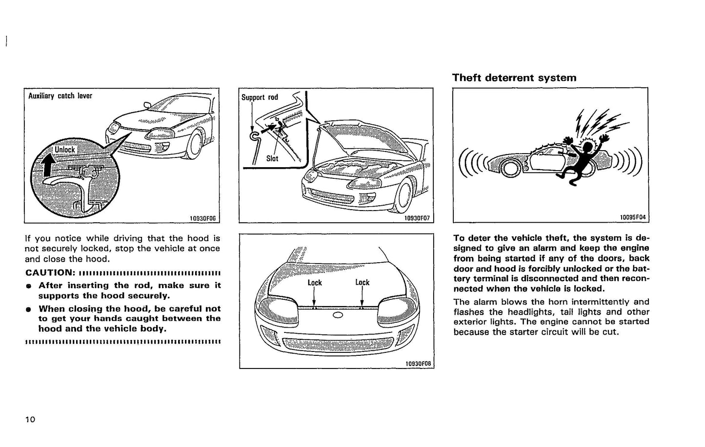 1993 Toyota Supra Owner's Manual | English