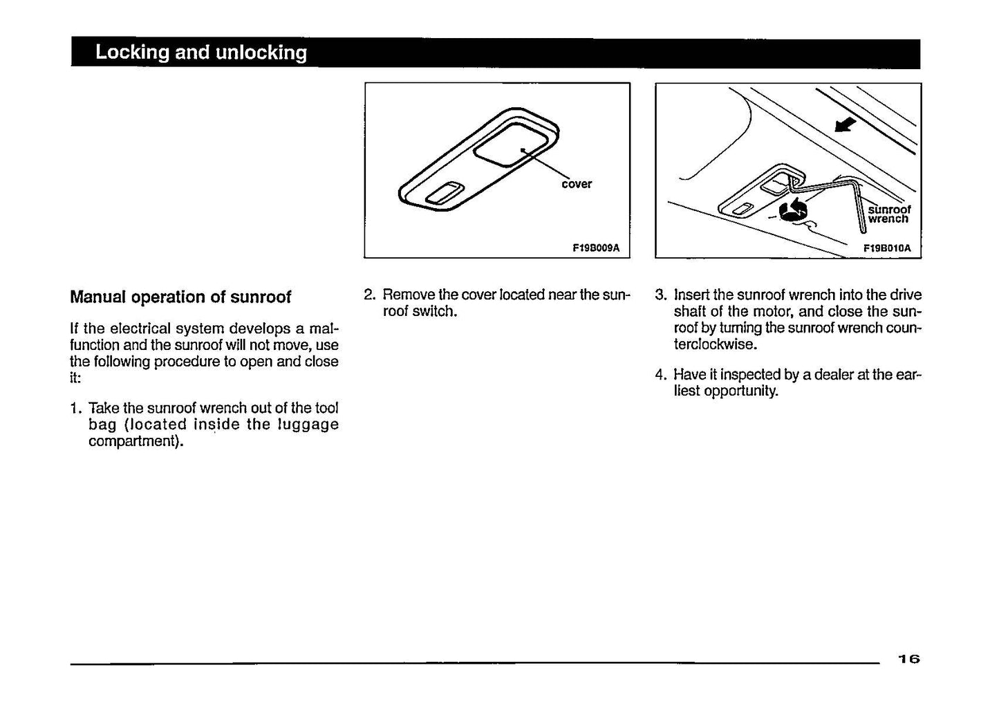 1997 Mitsubishi Eclipse Owner's Manual | English