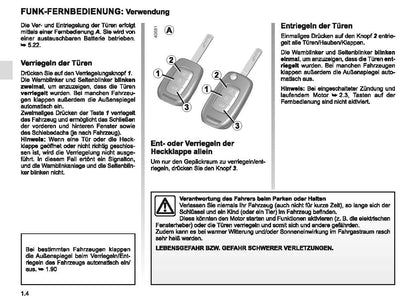 2022-2023 Renault Captur Bedienungsanleitung | Deutsch