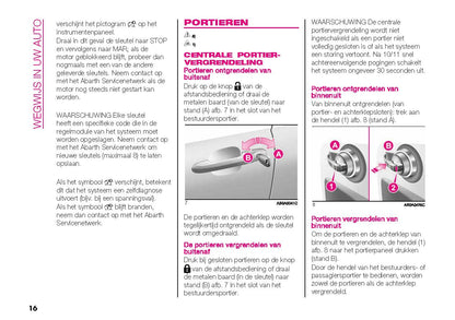 2022-2024 Abarth 595/695 Owner's Manual | Dutch