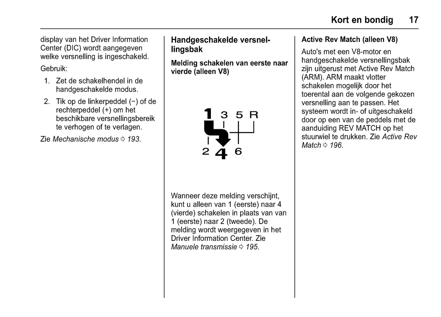 2018-2019 Chevrolet Camaro Owner's Manual | Dutch