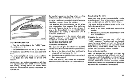 1993 Toyota Supra Owner's Manual | English
