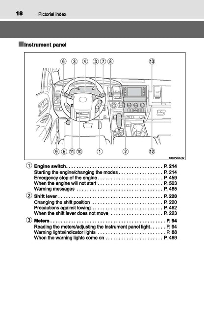 2020 Toyota Sequoia Owner's Manual | English