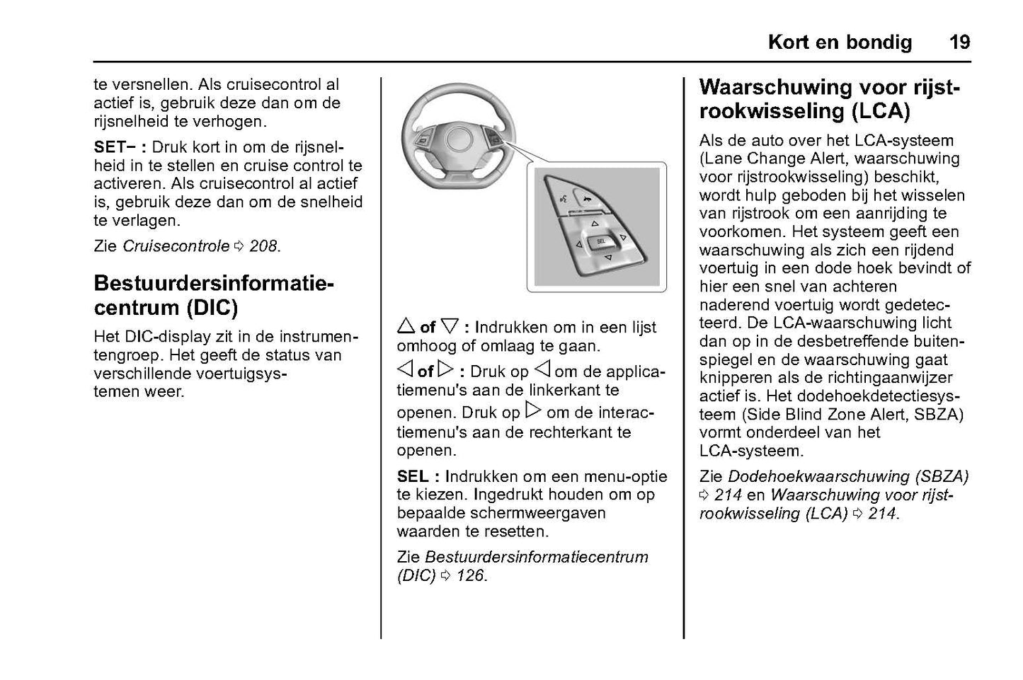 2018-2019 Chevrolet Camaro Owner's Manual | Dutch