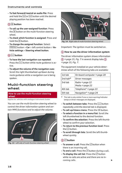 2016-2017 Audi Q2 Owner's Manual | English