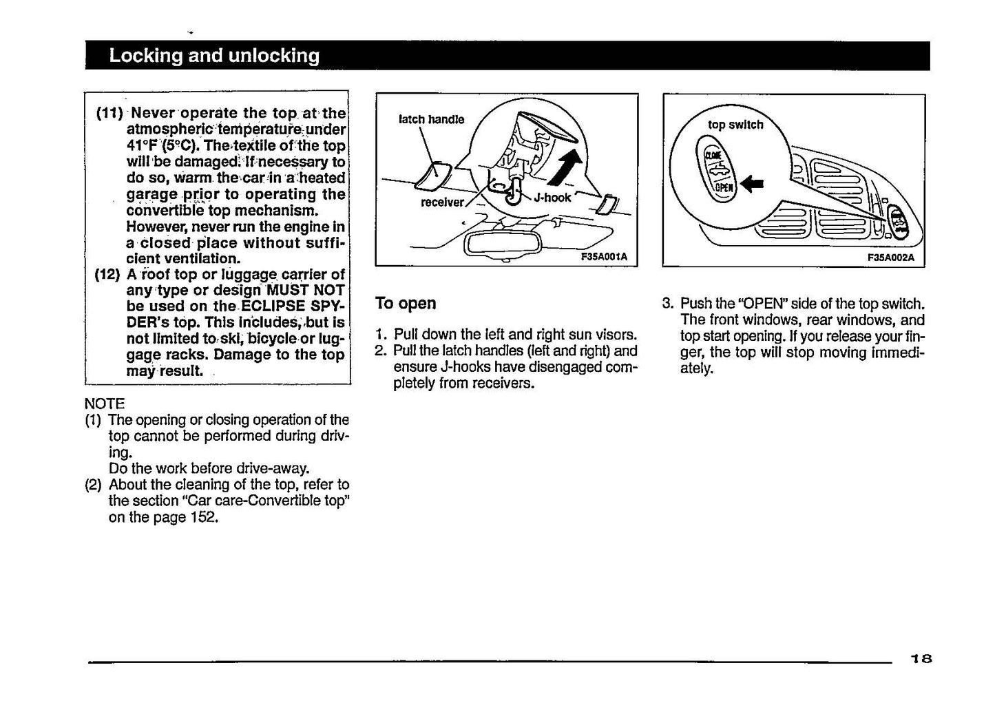 1997 Mitsubishi Eclipse Owner's Manual | English