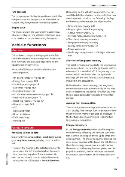 2018-2023 Audi Q3/Q3 Sportback/RS Q3/RS Q3 Sportback Owner's Manual | English