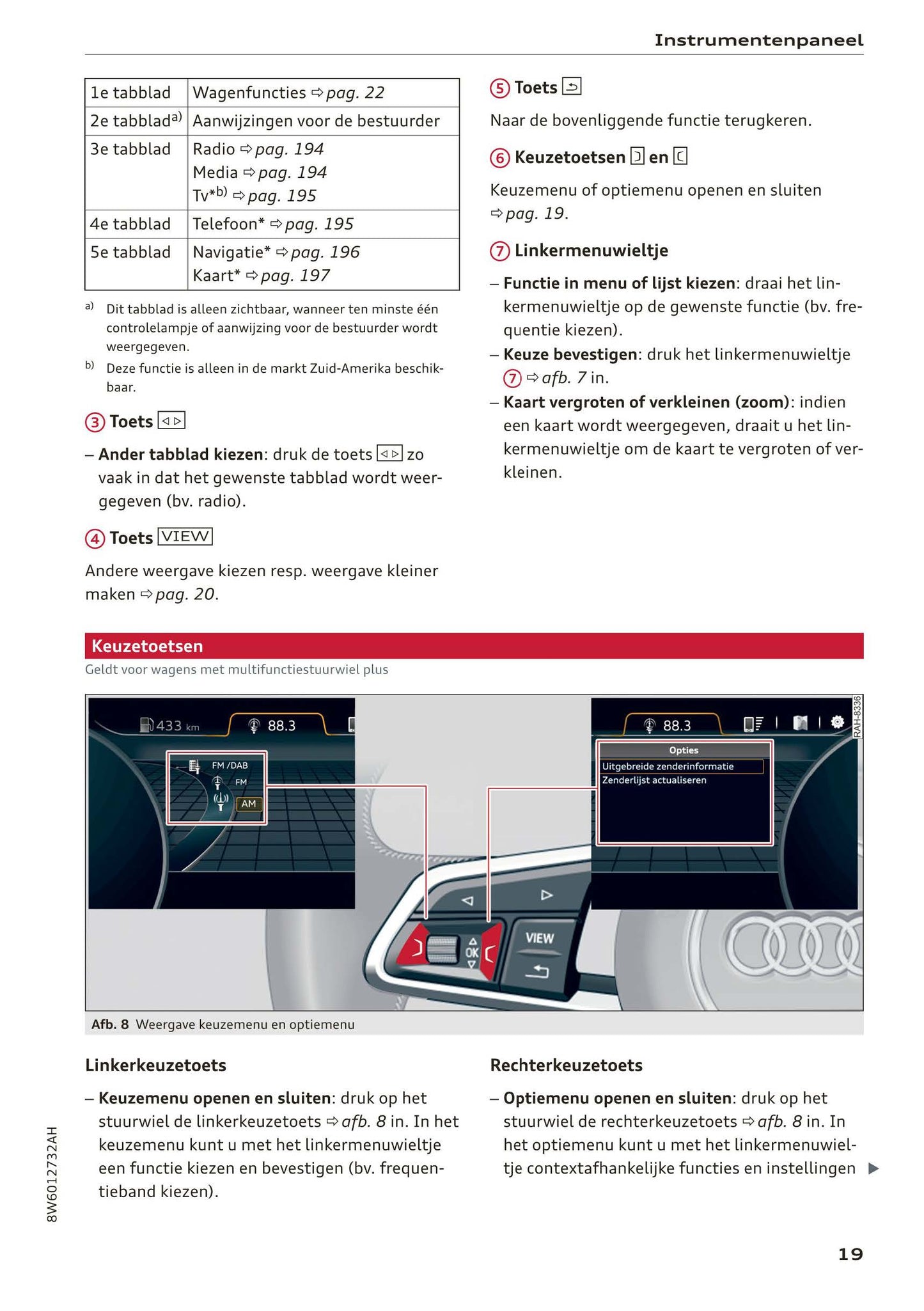 2017-2020 Audi A5 Manuel du propriétaire | Néerlandais