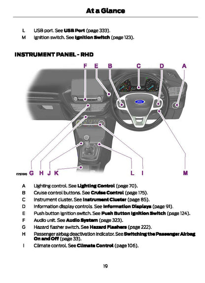 2020 Ford Fiesta Owner's Manual | English