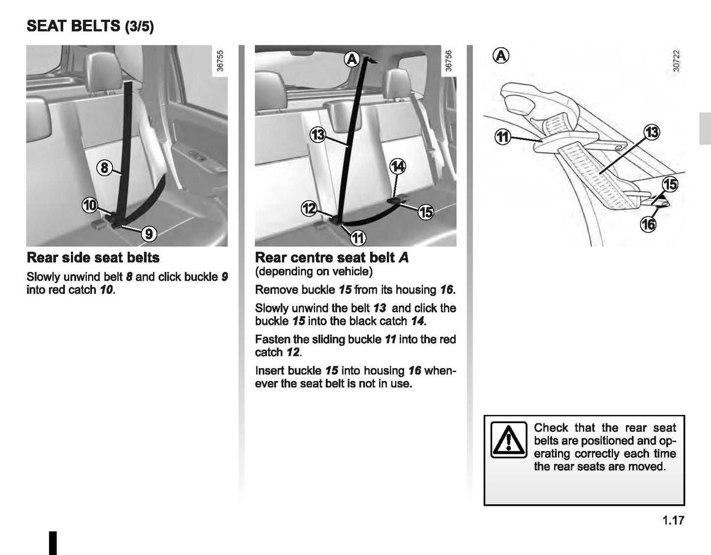 2014-2015 Dacia Duster Owner's Manual | English