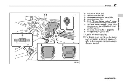 2020 Subaru Legacy/Outback Owner's Manual | English