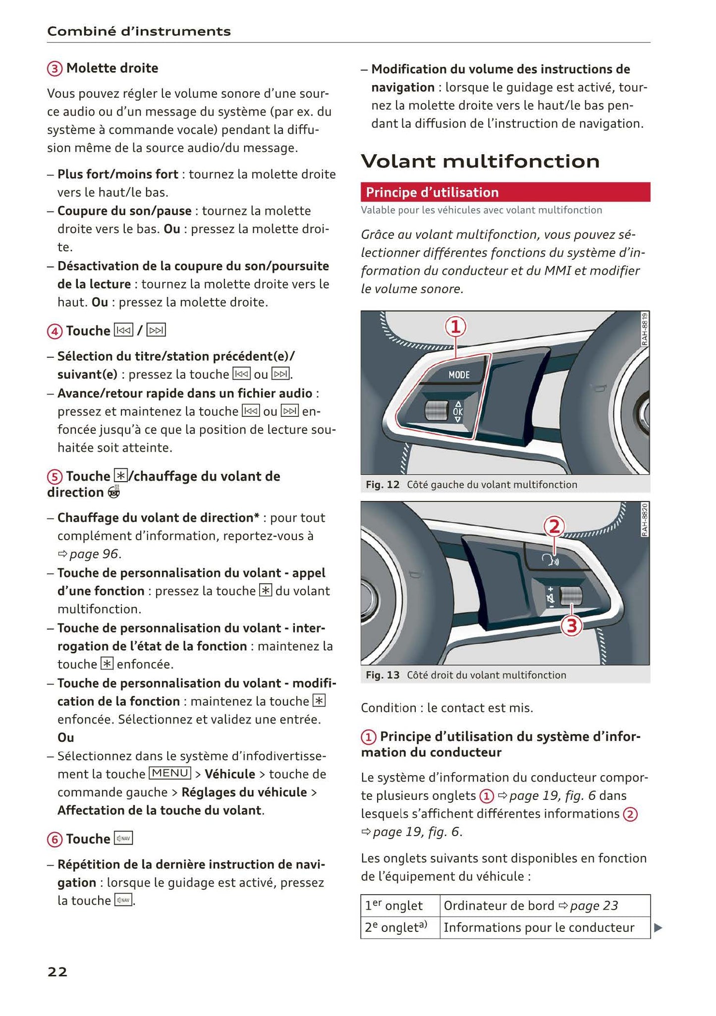 2017-2020 Audi A5 Gebruikershandleiding | Frans