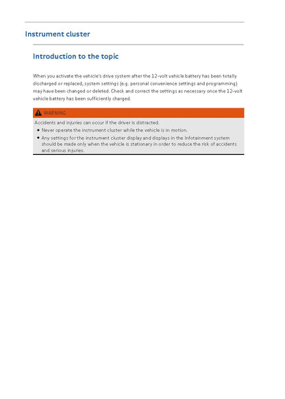 2020-2023 Volkswagen ID.3 Gebruikershandleiding | Engels