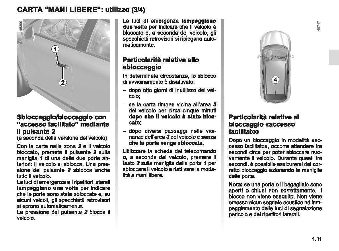 2022-2023 Renault Captur Bedienungsanleitung | Italienisch