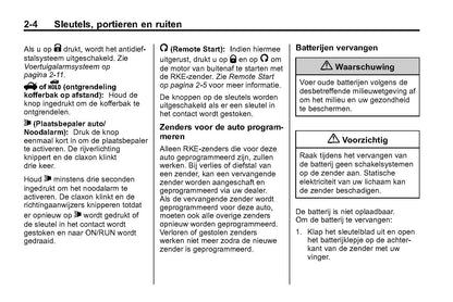 2014 Chevrolet Camaro Owner's Manual | Dutch