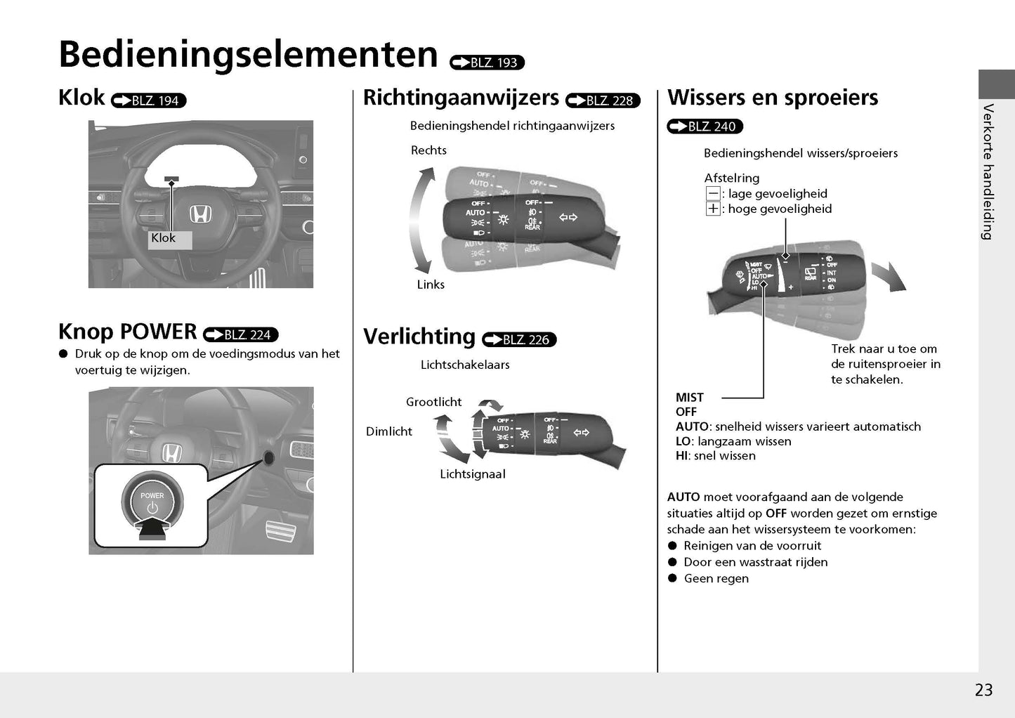 2022-2023 Honda Civic Manuel du propriétaire | Néerlandais