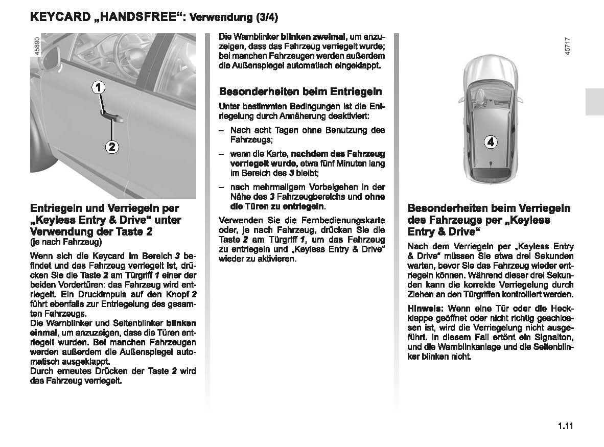 2022-2023 Renault Captur Bedienungsanleitung | Deutsch