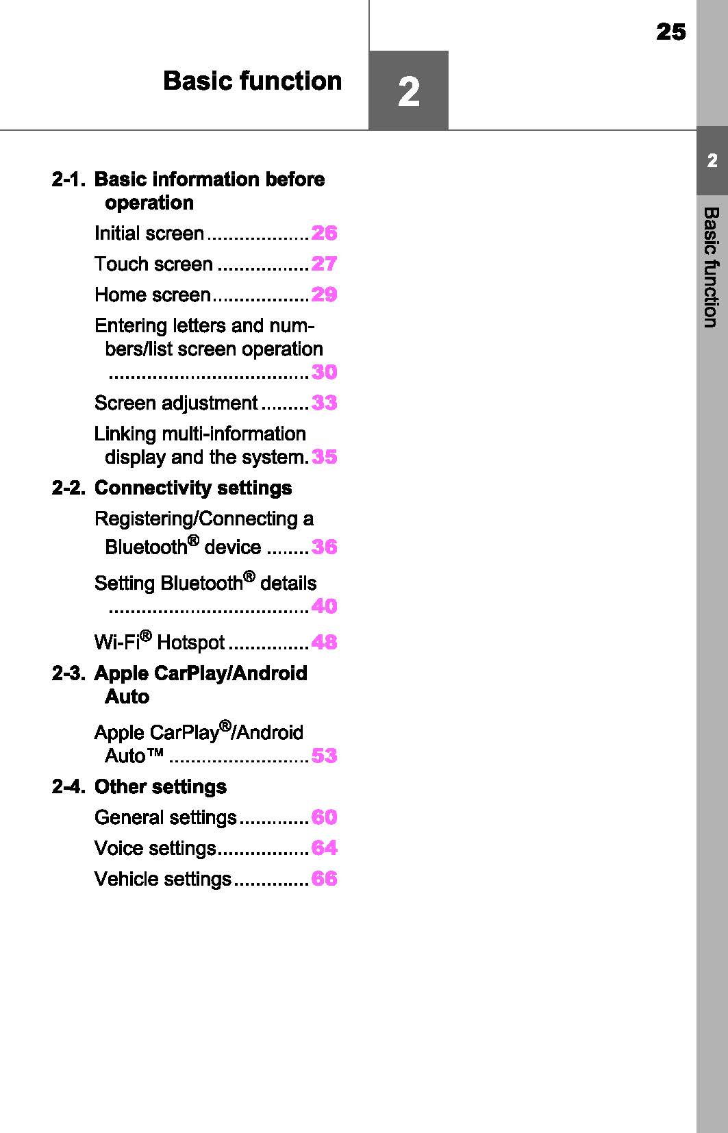Toyota RAV4 Navigation And Multimedia System Owner's Manual 2019 - 2023