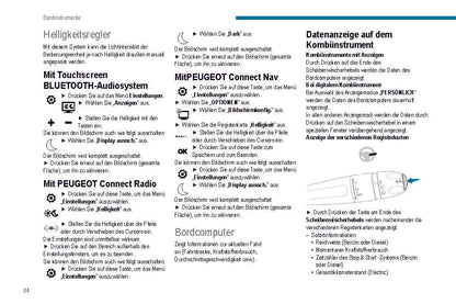 2019-2020 Peugeot 208/e-208 Owner's Manual | German
