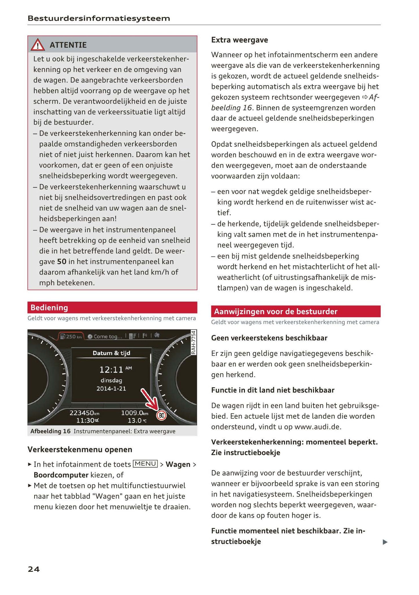 2015-2017 Audi TT/TTS Roadster Gebruikershandleiding | Nederlands