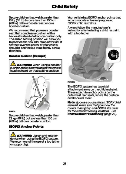 2020 Ford Fiesta Owner's Manual | English