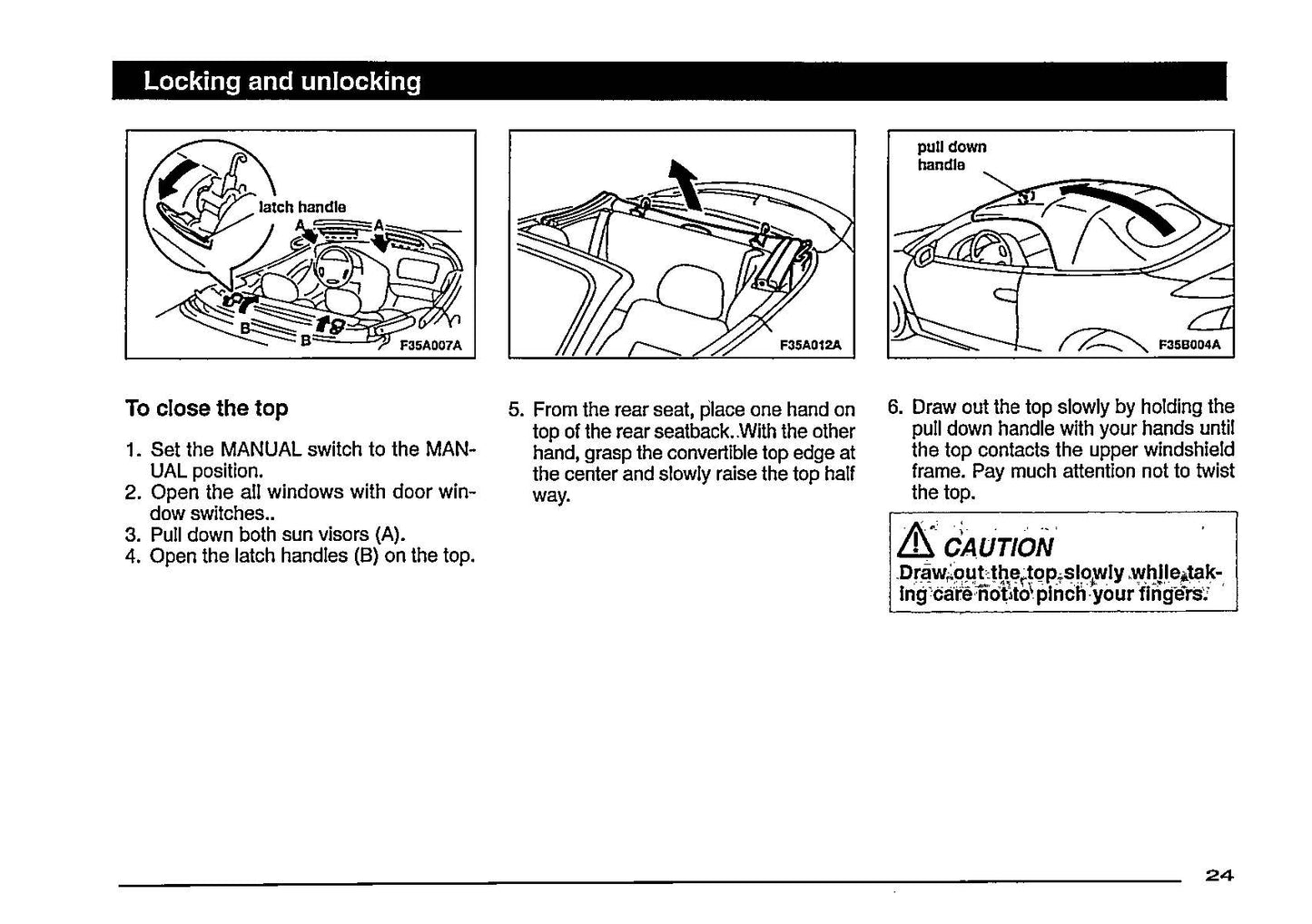 1997 Mitsubishi Eclipse Owner's Manual | English