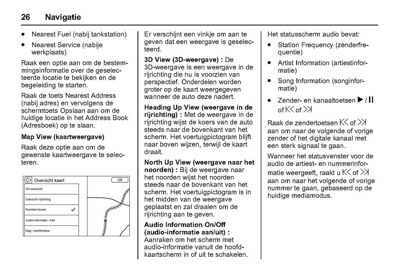 Chevrolet Camaro Infotainmentsysteem 2018 - 2019