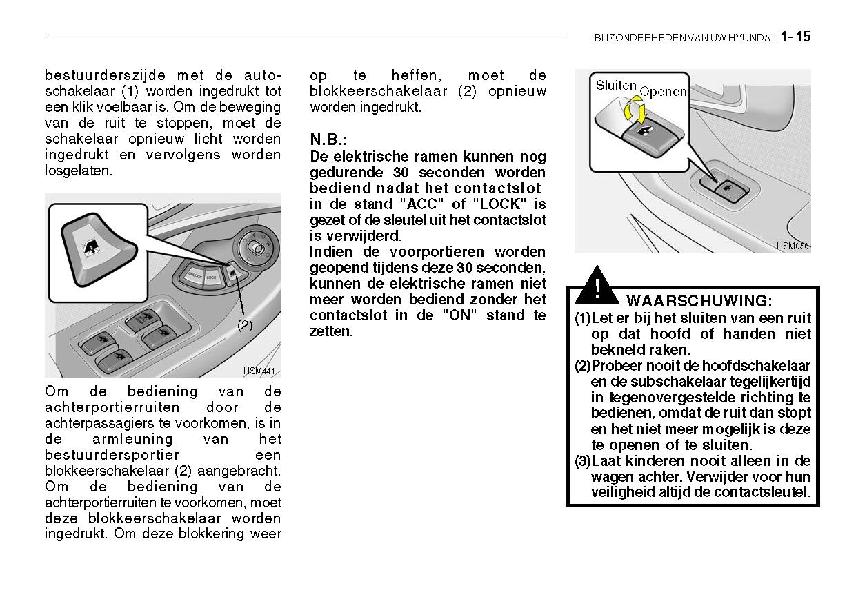 2005-2006 Hyundai Santa Fe Gebruikershandleiding | Nederlands