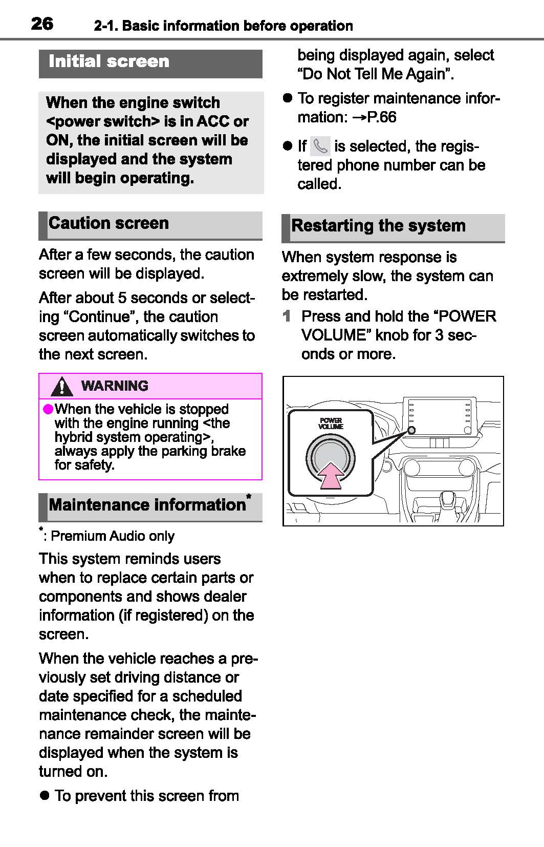 Toyota RAV4 Navigation And Multimedia System Gebruikershandleiding 2019 - 2023