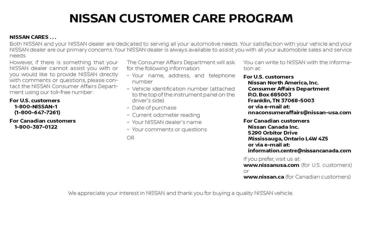 2020 Nissan Sentra Gebruikershandleiding | Engels
