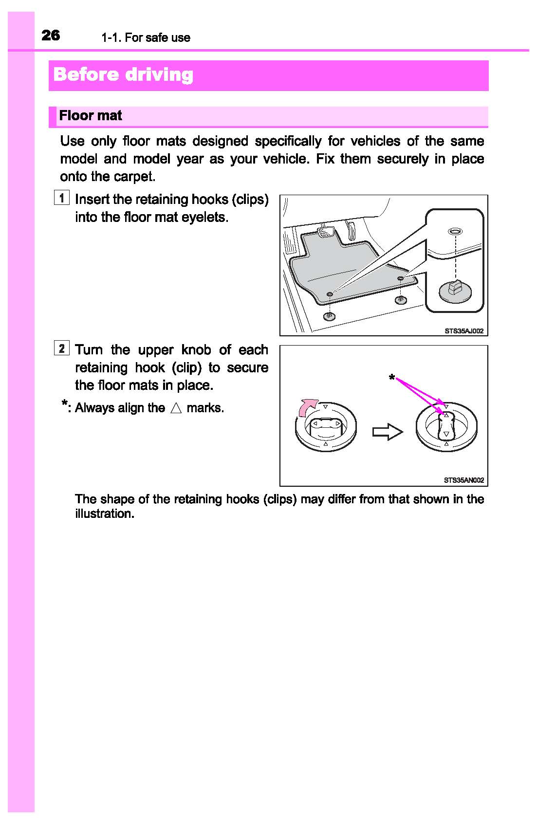 2020 Toyota Sequoia Owner's Manual | English