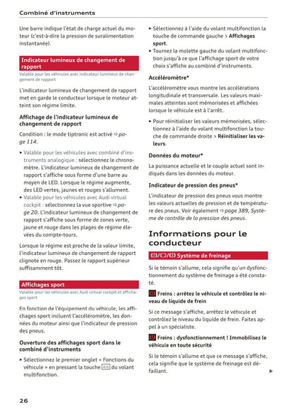 2017-2020 Audi A5 Gebruikershandleiding | Frans