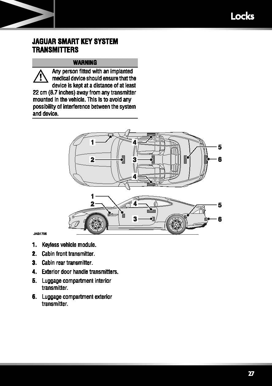 2012 Jaguar XK Manuel du propriétaire | Anglais