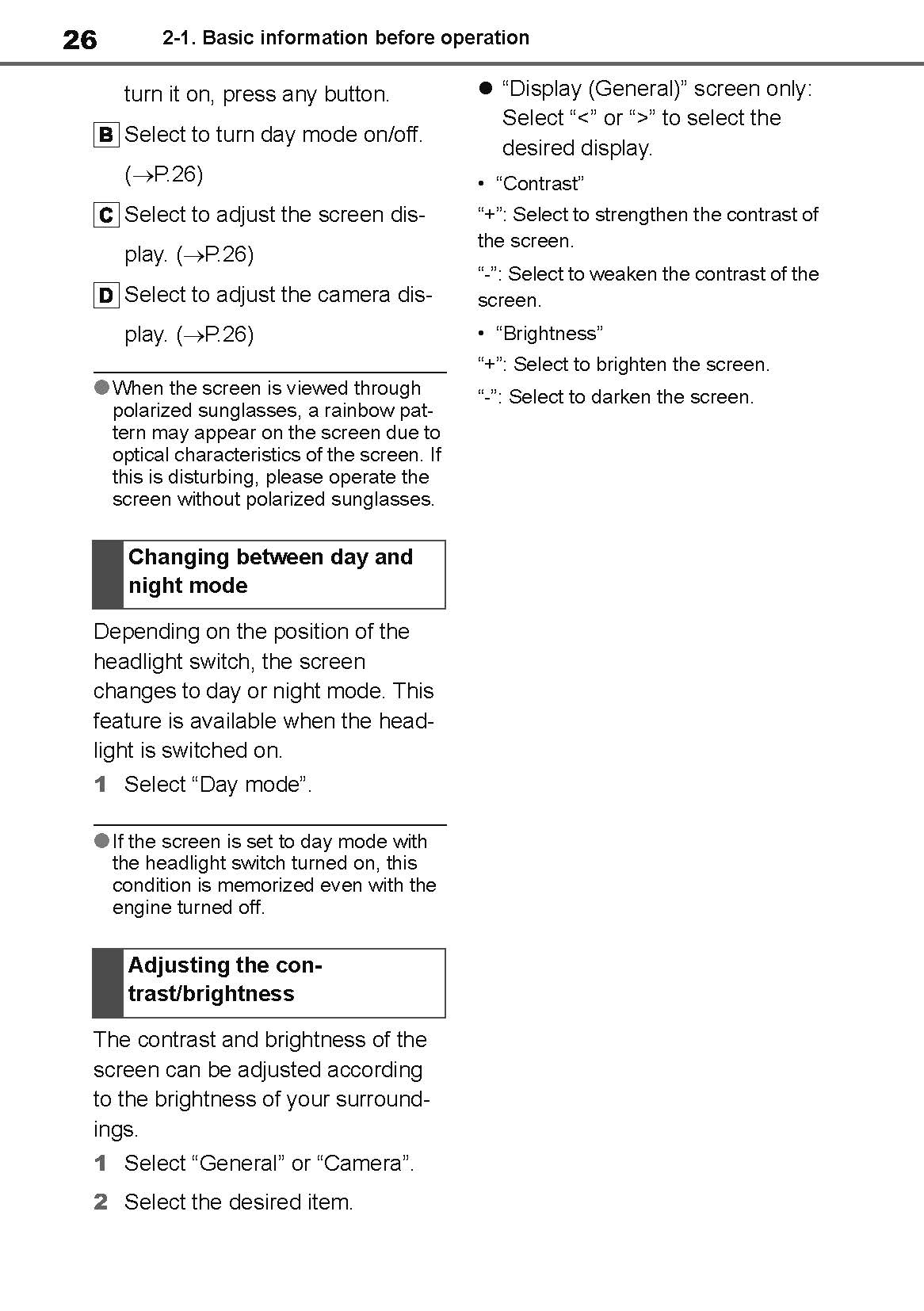 Toyota Aygo X Navigation Owner's Manual 2022 - 2023