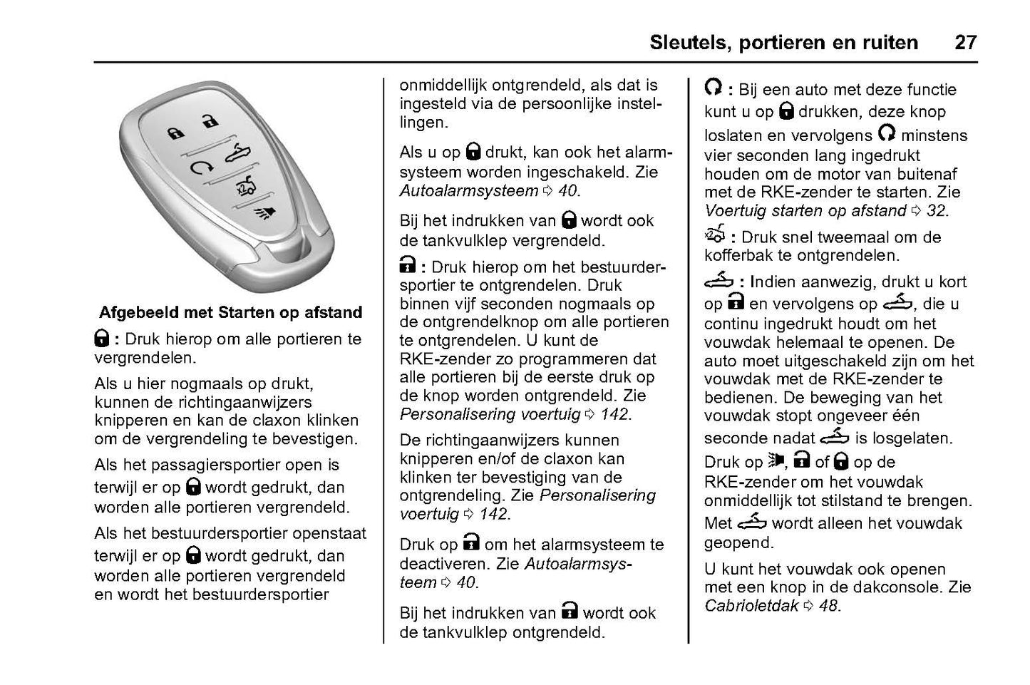 2018-2019 Chevrolet Camaro Owner's Manual | Dutch