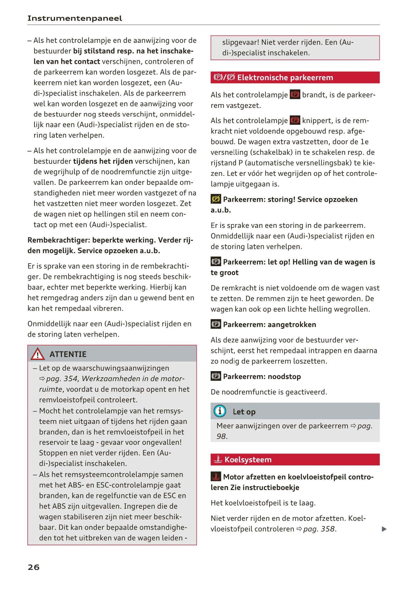 2018-2019 Audi A4/RS 4/S4 Gebruikershandleiding | Nederlands