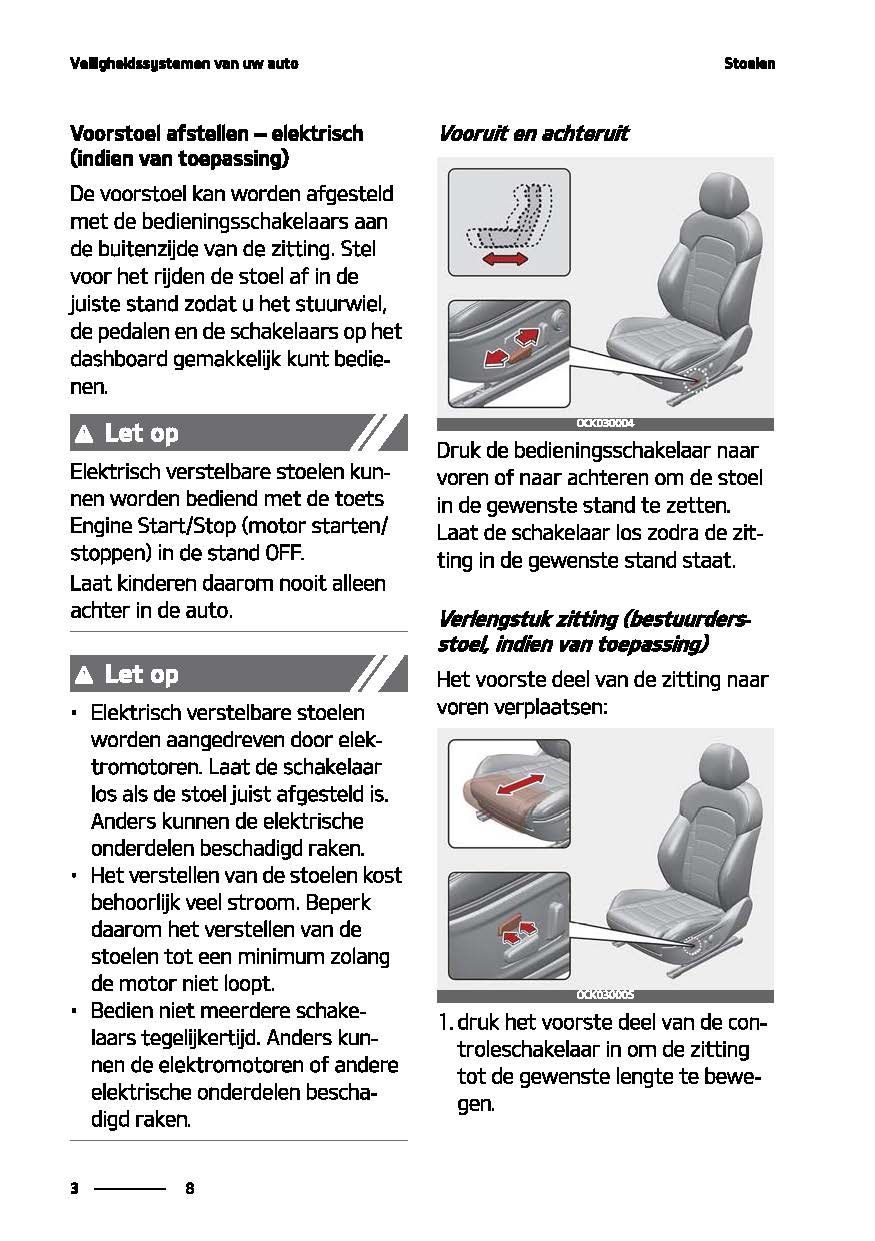 2020-2021 Kia Stinger Owner's Manual | Dutch
