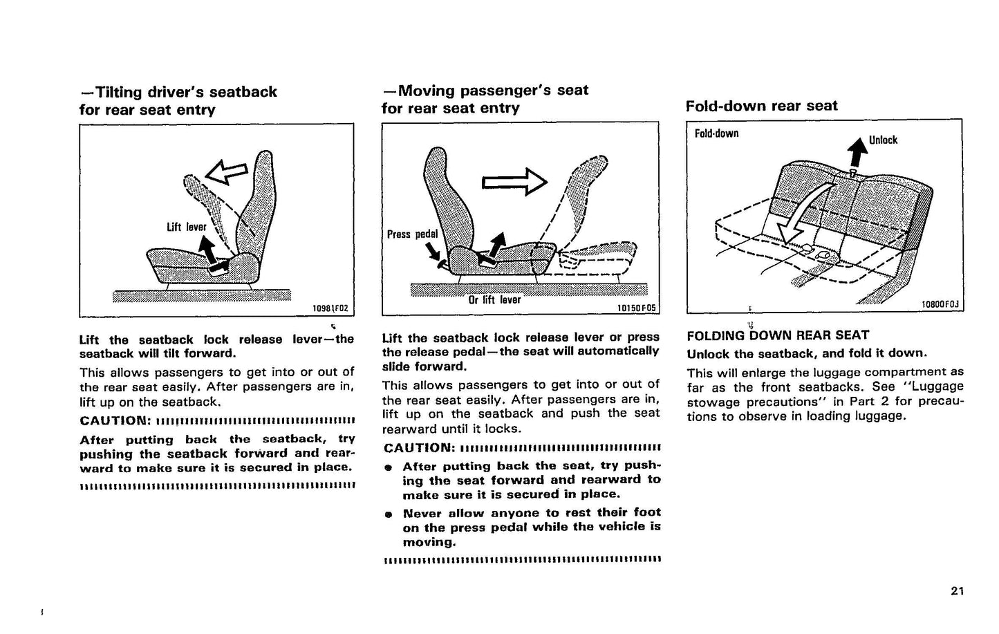 1993 Toyota Supra Owner's Manual | English