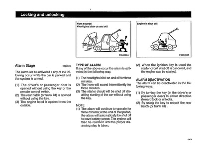 1997 Mitsubishi Eclipse Owner's Manual | English