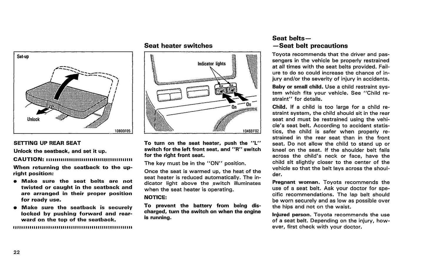 1993 Toyota Supra Owner's Manual | English