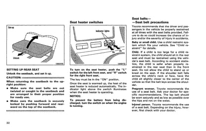 1993 Toyota Supra Owner's Manual | English