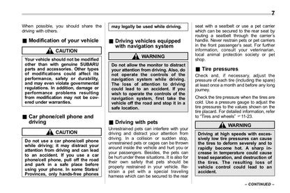 2017 Subaru Forester Owner's Manual | English