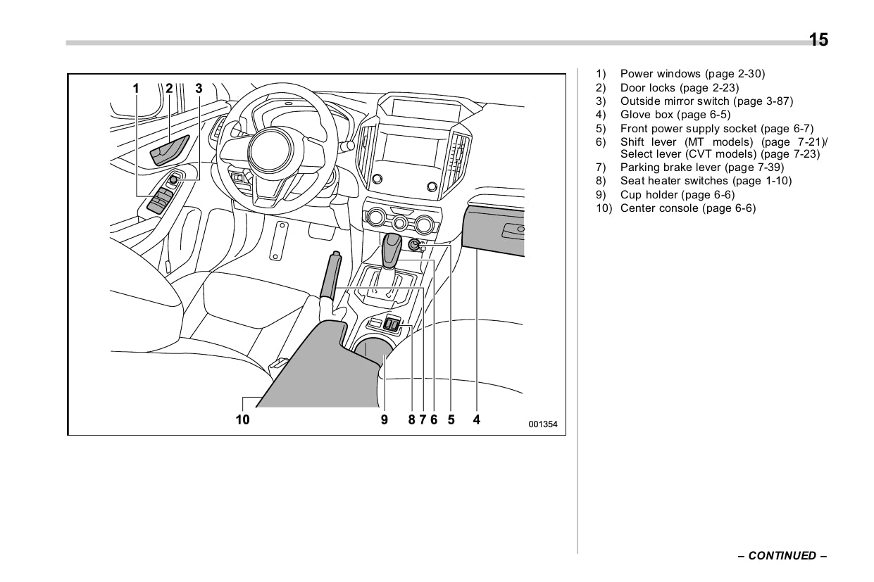 2017 Subaru Impreza Owner's Manual | English